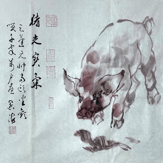 王阔海丨金石味道和笔墨意蕴结合，新汉画水墨开辟了一个审美领域