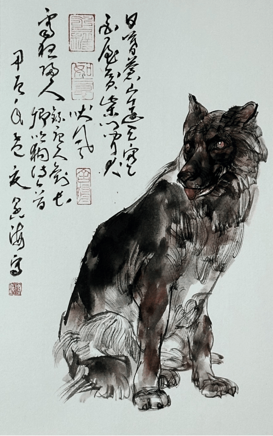 王阔海丨金石味道和笔墨意蕴结合，新汉画水墨开辟了一个审美领域