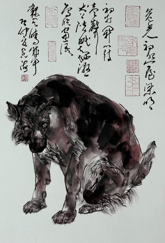 王阔海丨金石味道和笔墨意蕴结合，新汉画水墨开辟了一个审美领域