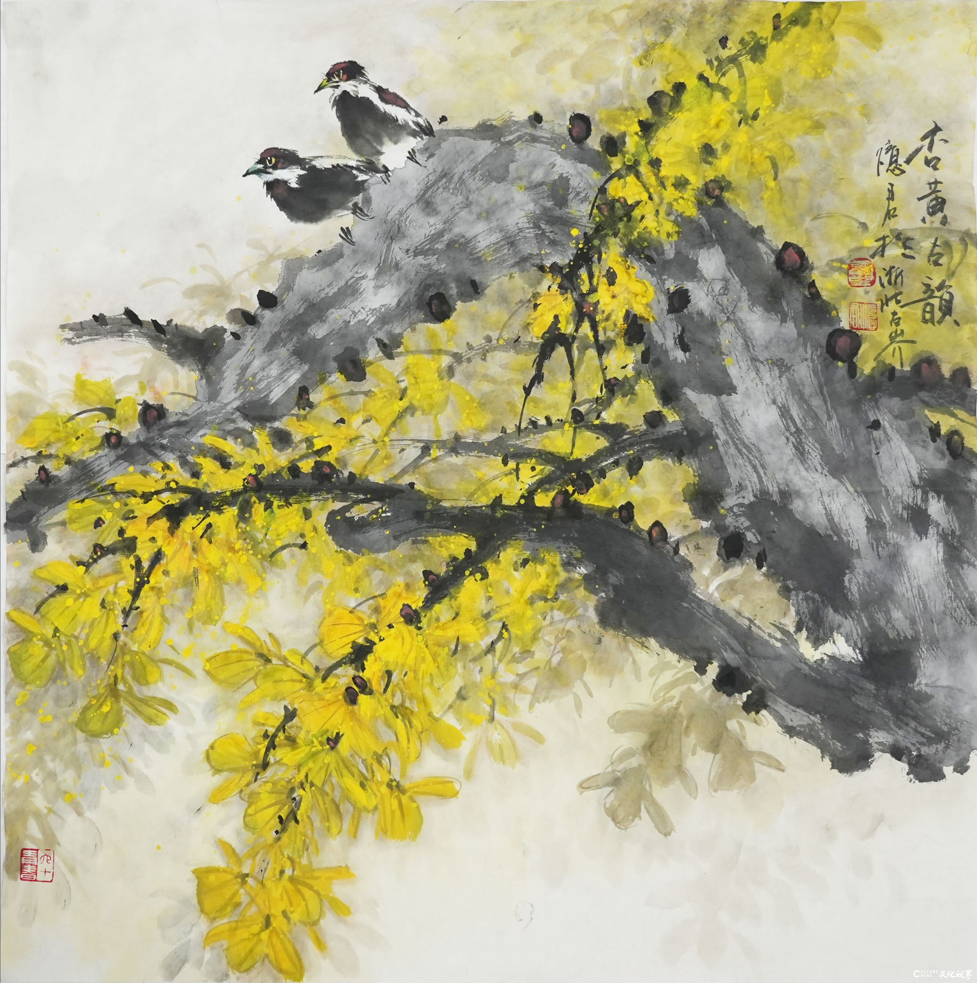 春节好眼福丨“金蛇贺岁 福满乾坤——江苏中国画名家贺岁作品展”今日云上开展