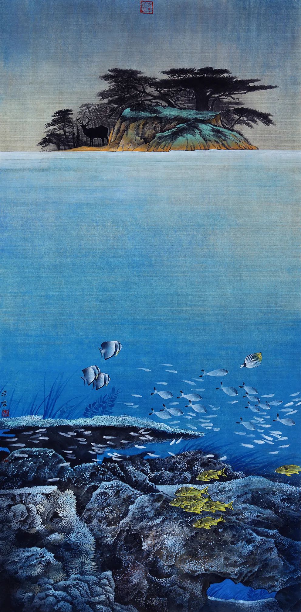 春节好眼福 | “浪漫的狂想——未君2025迎新春线上画展（山水篇）”开展