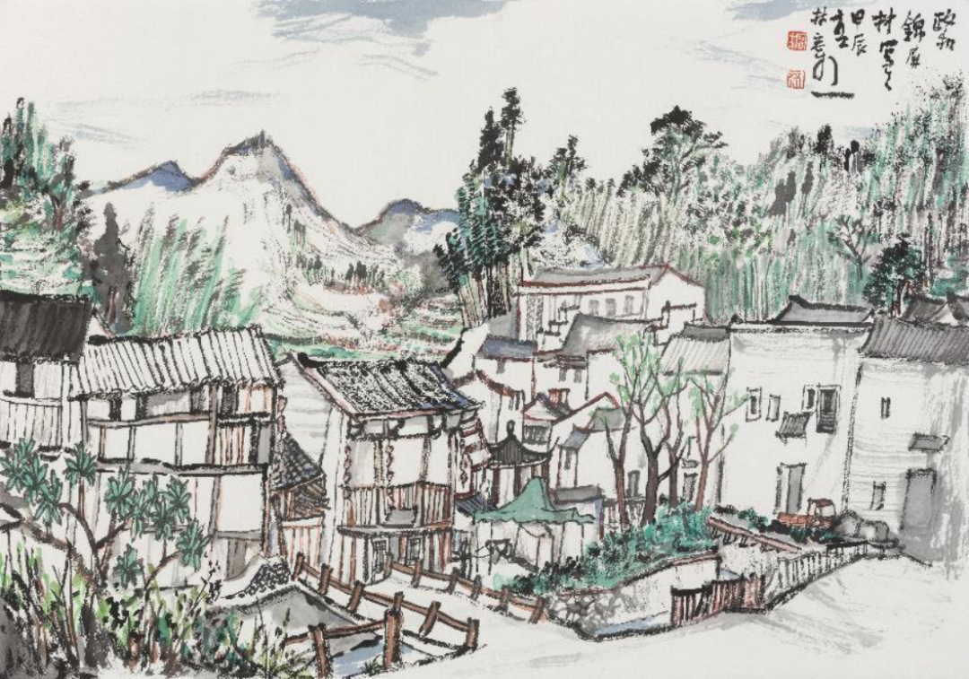 《山水圈·研山会2025学术专辑》丨林容生：对景写生是借助自然物象来重新寻找画面结构的一种方法