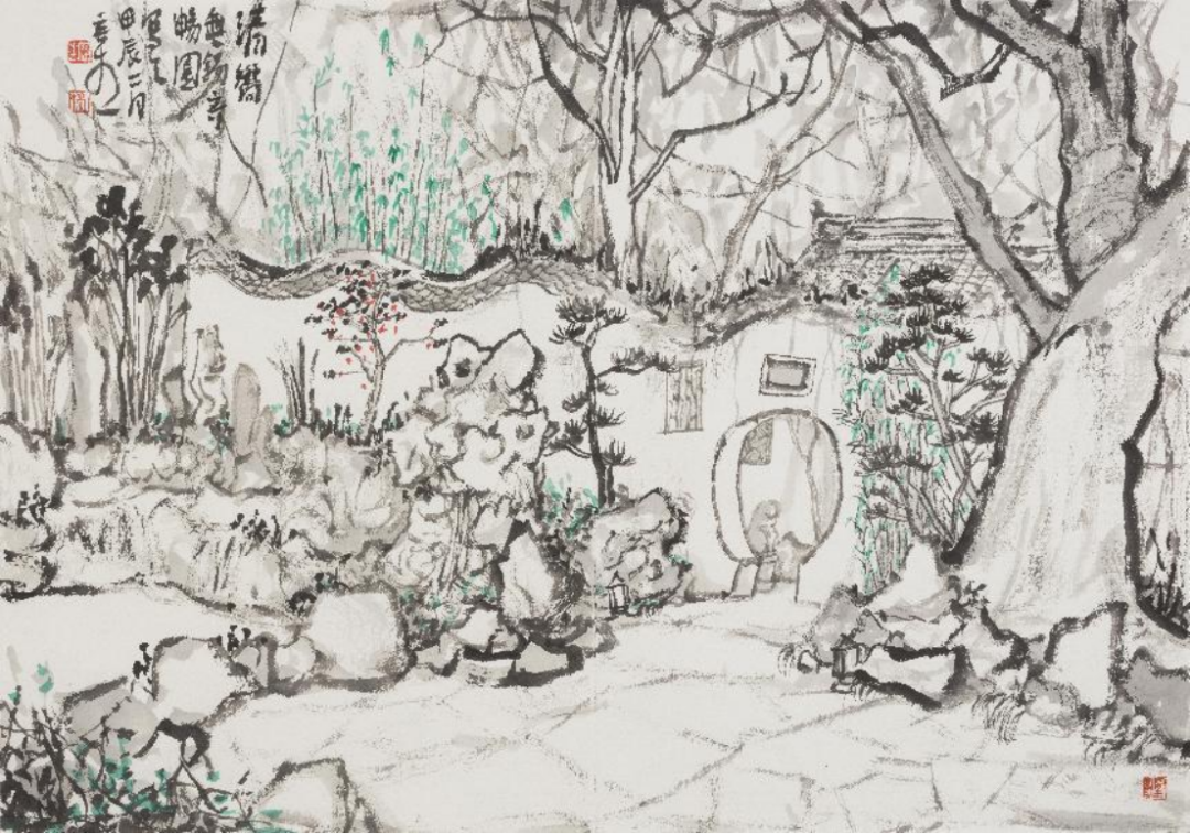 《山水圈·研山会2025学术专辑》丨林容生：对景写生是借助自然物象来重新寻找画面结构的一种方法