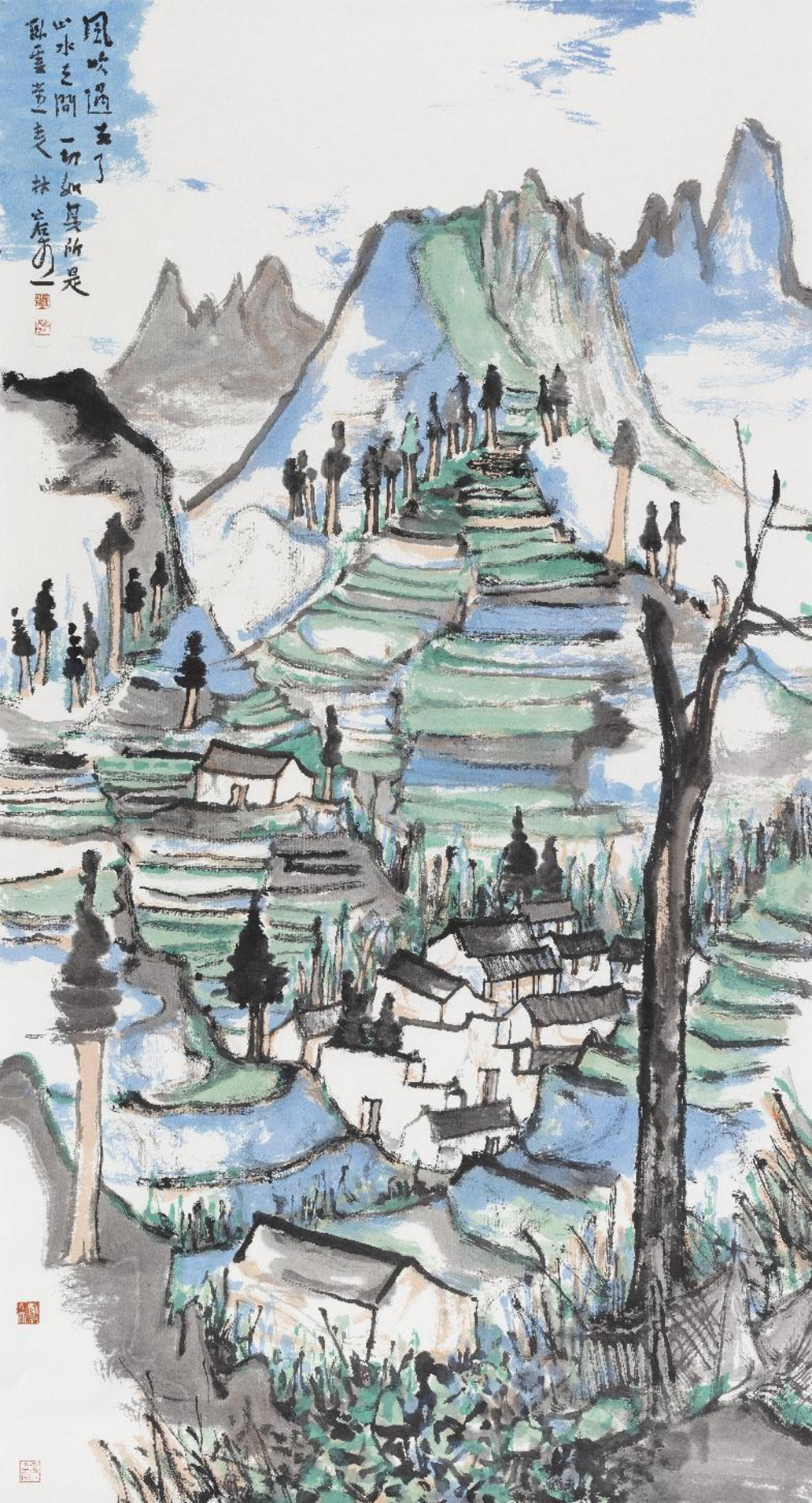 《山水圈·研山会2025学术专辑》丨林容生：对景写生是借助自然物象来重新寻找画面结构的一种方法