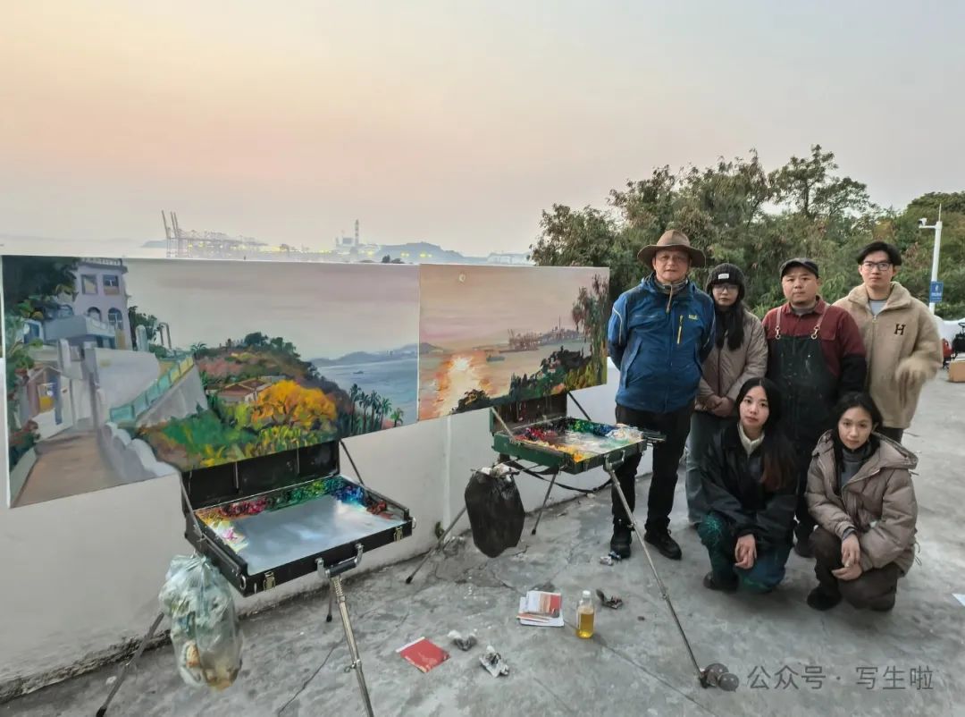 你未见过的鼓浪屿，都在这些画里——袁文彬师生鼓浪屿写生纪实