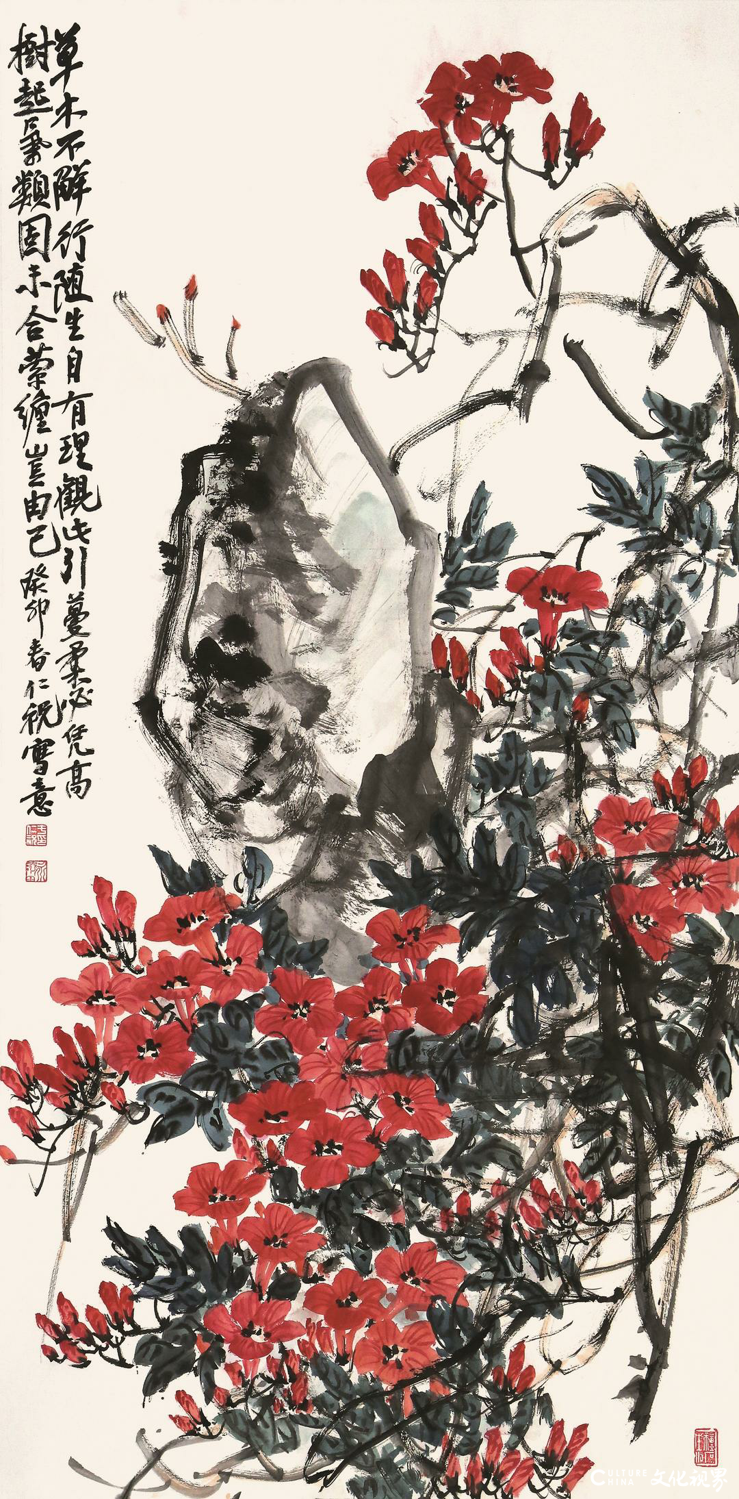 于仁祝·写意花鸟画 | 尚意写象寓祥和