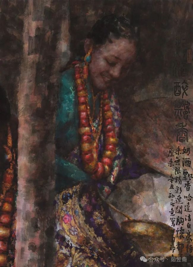 读南海岩的人物画 | 以中国画表达思想观照、民族意识，激活与延展历久弥新的民族精神