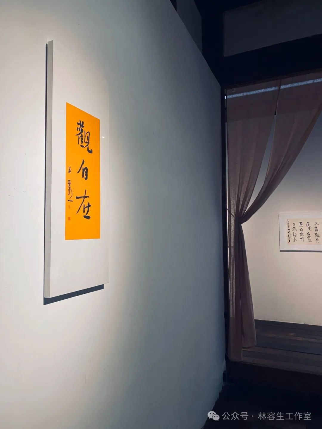 “沐春风——2025年林容生书法小品展”在福州市开展，展期至4月28日