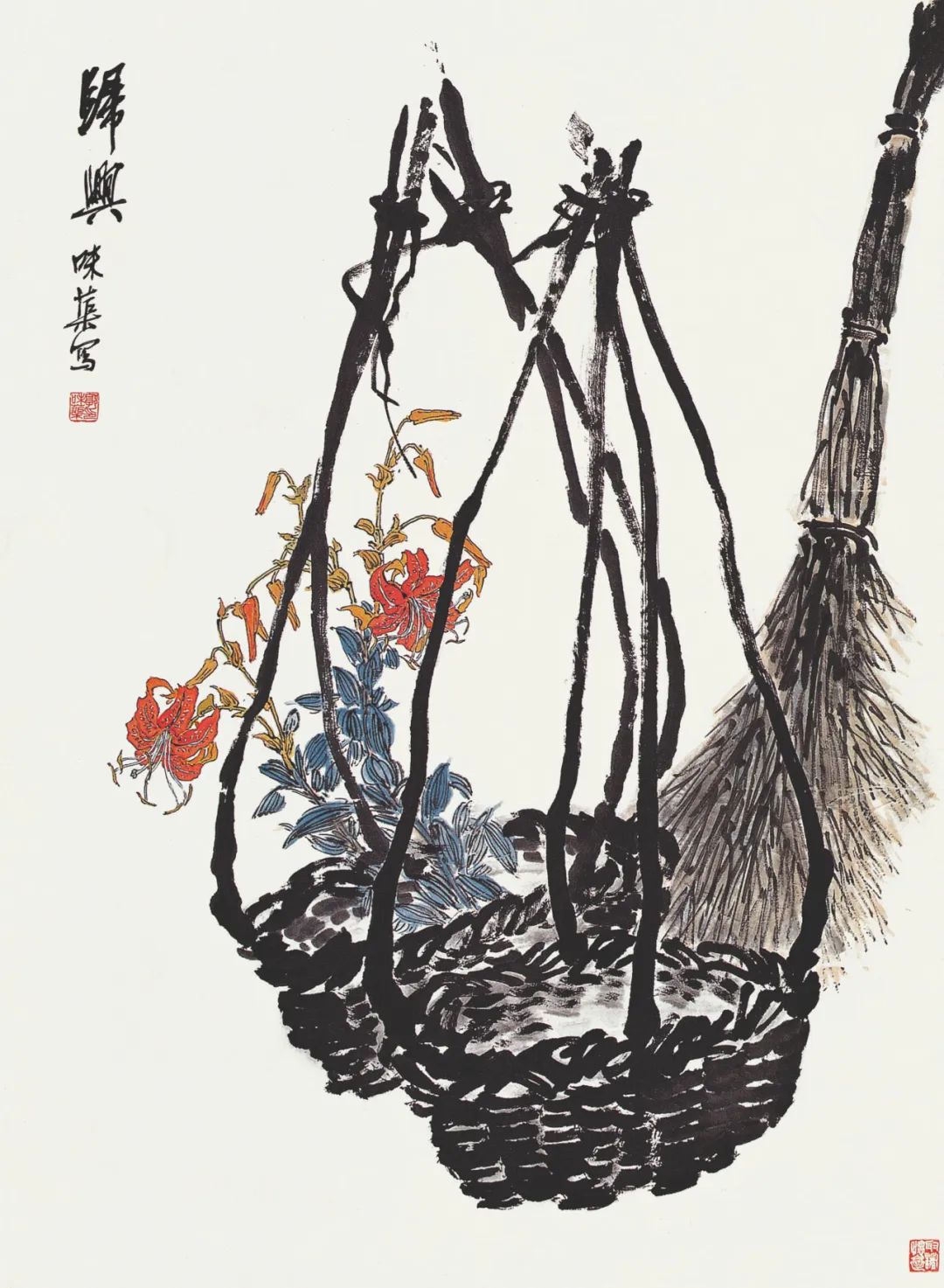 郭味蕖花鸟画艺术品读——摒弃公概化与尘俗气，展现那个年代里的纯真质朴情愫和美好人性