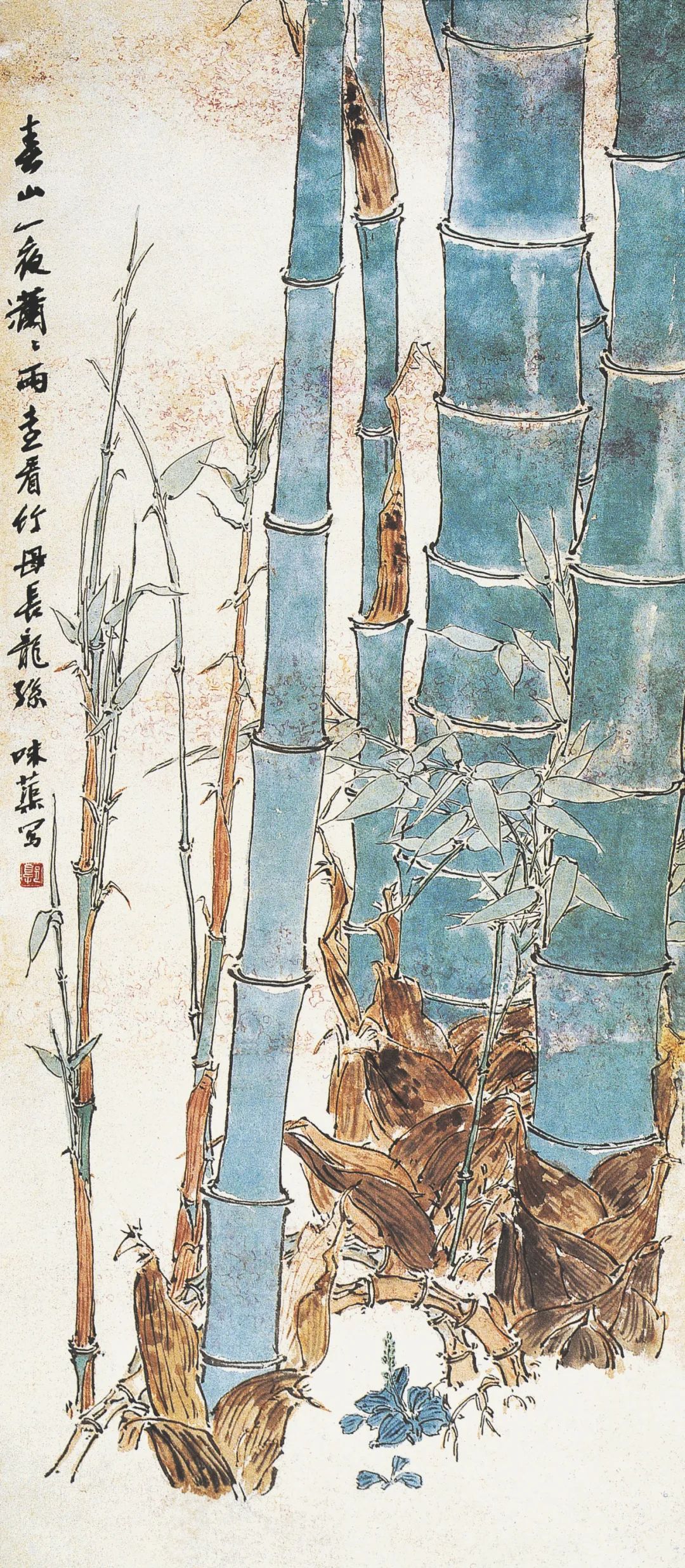 郭味蕖花鸟画艺术品读——摒弃公概化与尘俗气，展现那个年代里的纯真质朴情愫和美好人性