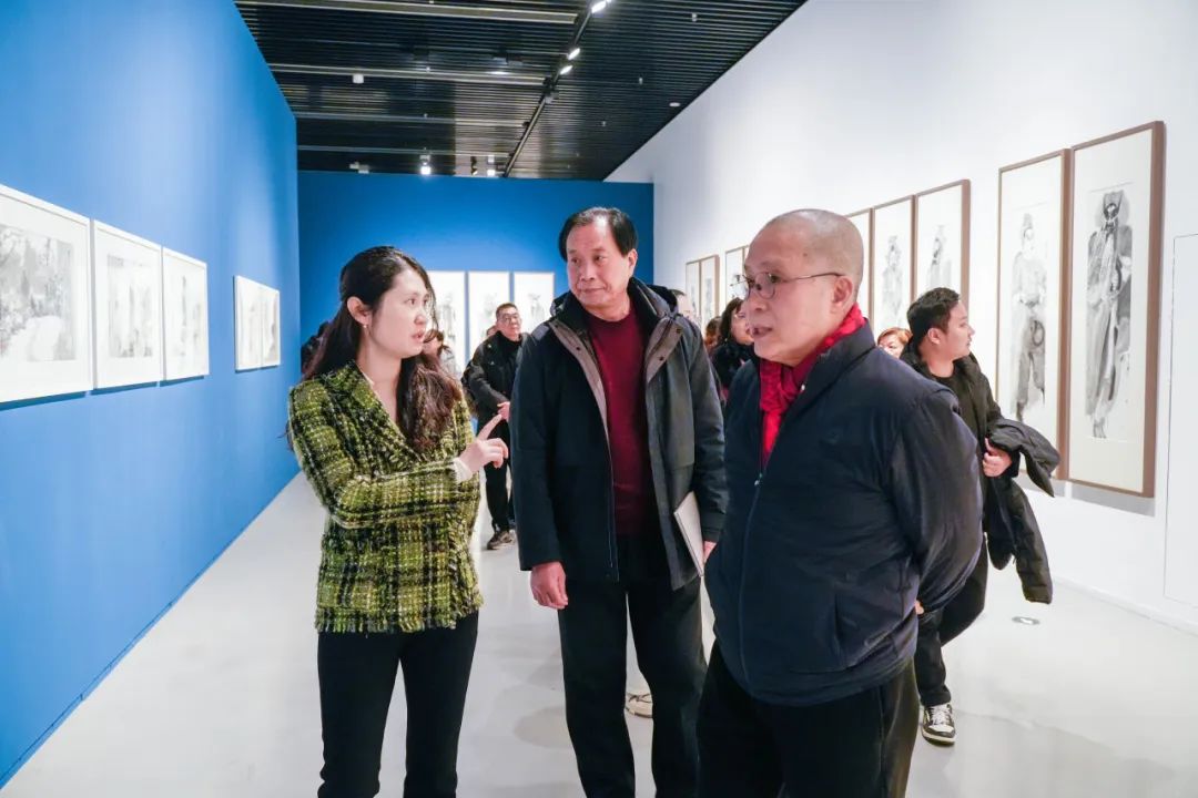 “周京新画展”分享会在江苏太仓美术馆举办