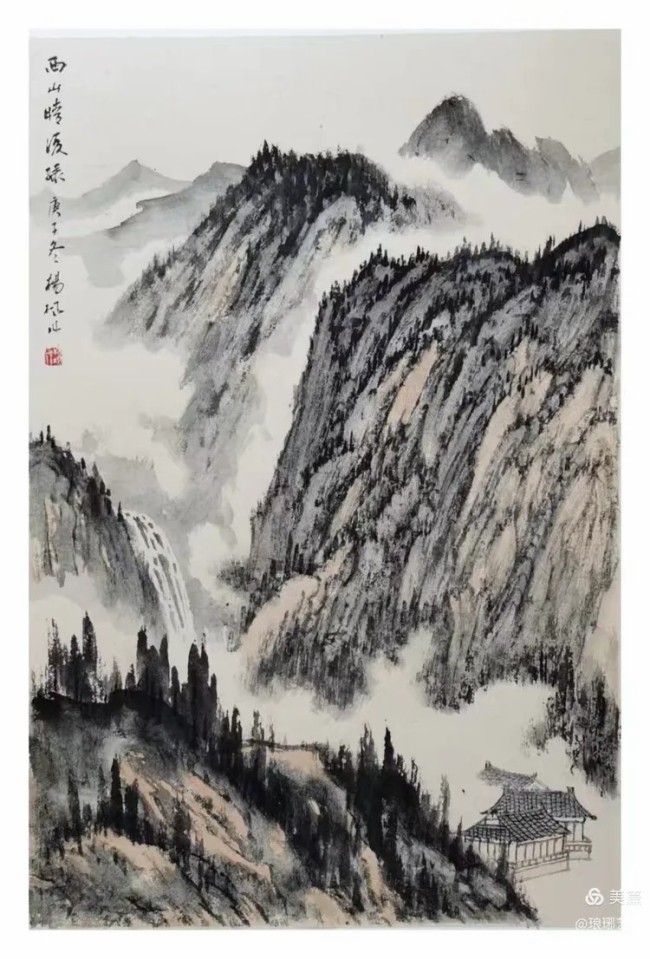 杨枫·山水画 | “貌古而实新”的简淡画面蕴含着丰富的笔墨和飘逸的诗意