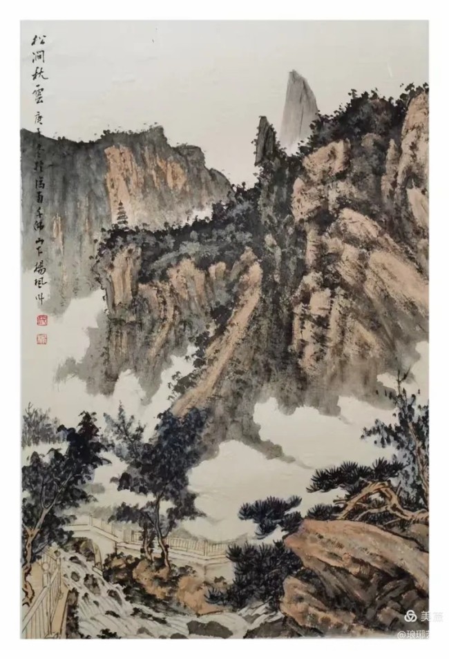 杨枫·山水画 | “貌古而实新”的简淡画面蕴含着丰富的笔墨和飘逸的诗意