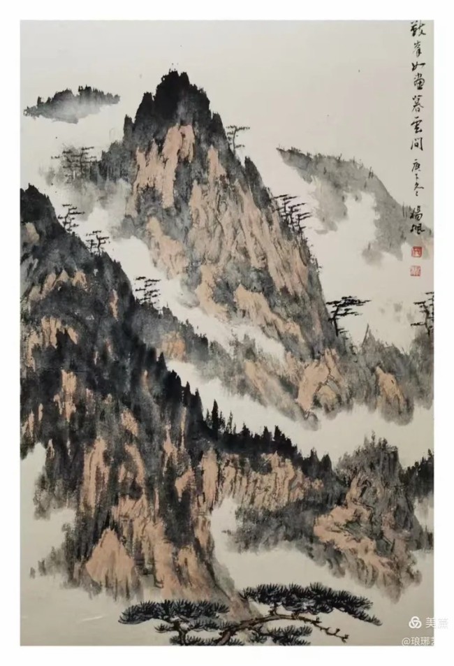 杨枫·山水画 | “貌古而实新”的简淡画面蕴含着丰富的笔墨和飘逸的诗意