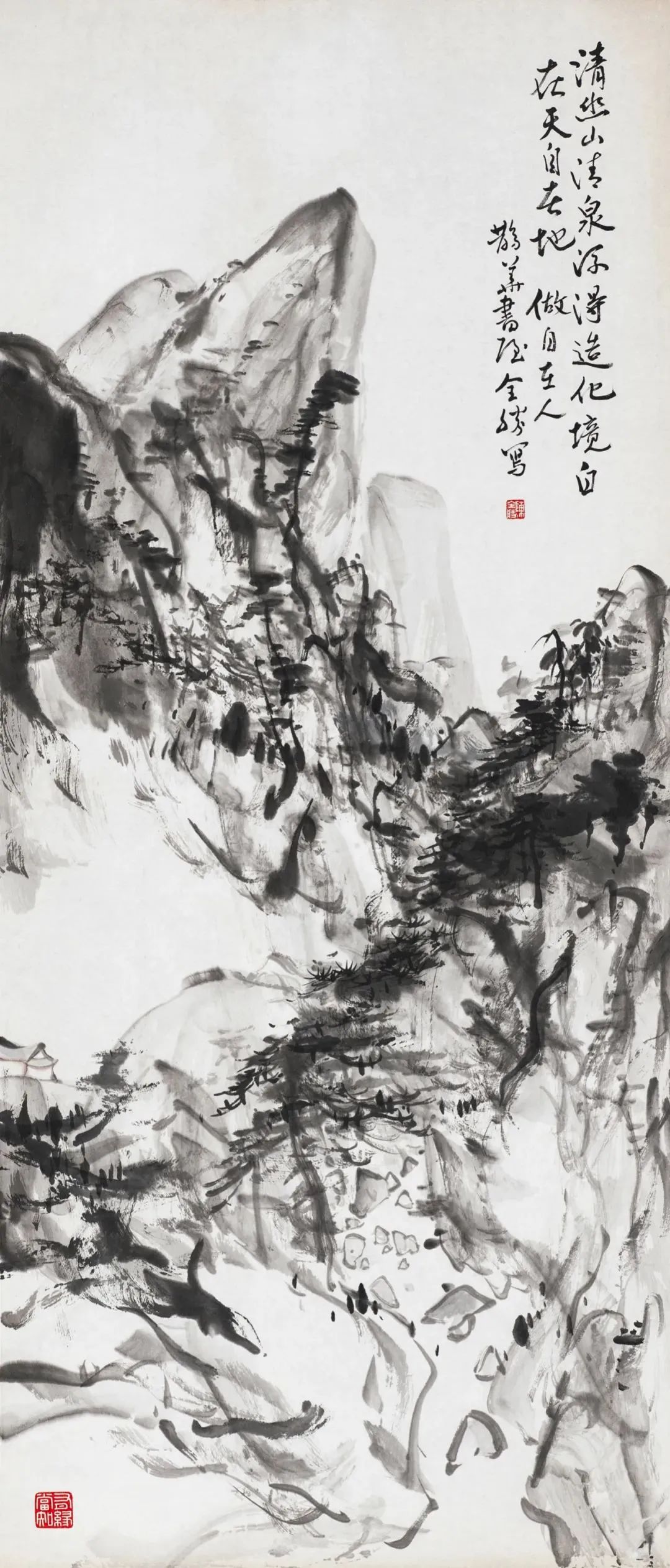 “澄心味象——当代中国画名家邀请展”明日在济南开展｜陈全胜：一气呵成的构图却不失耐看耐品的笔墨细节