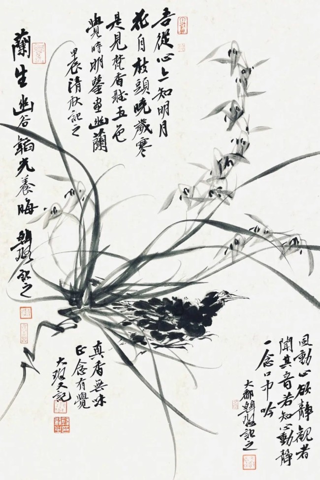 韩璐·水墨画丨画外话有声，画外画有思