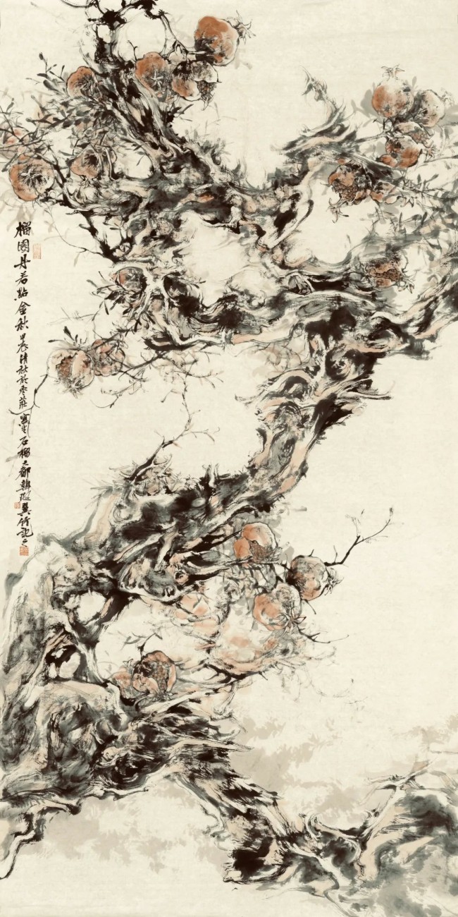 韩璐·水墨画丨画外话有声，画外画有思