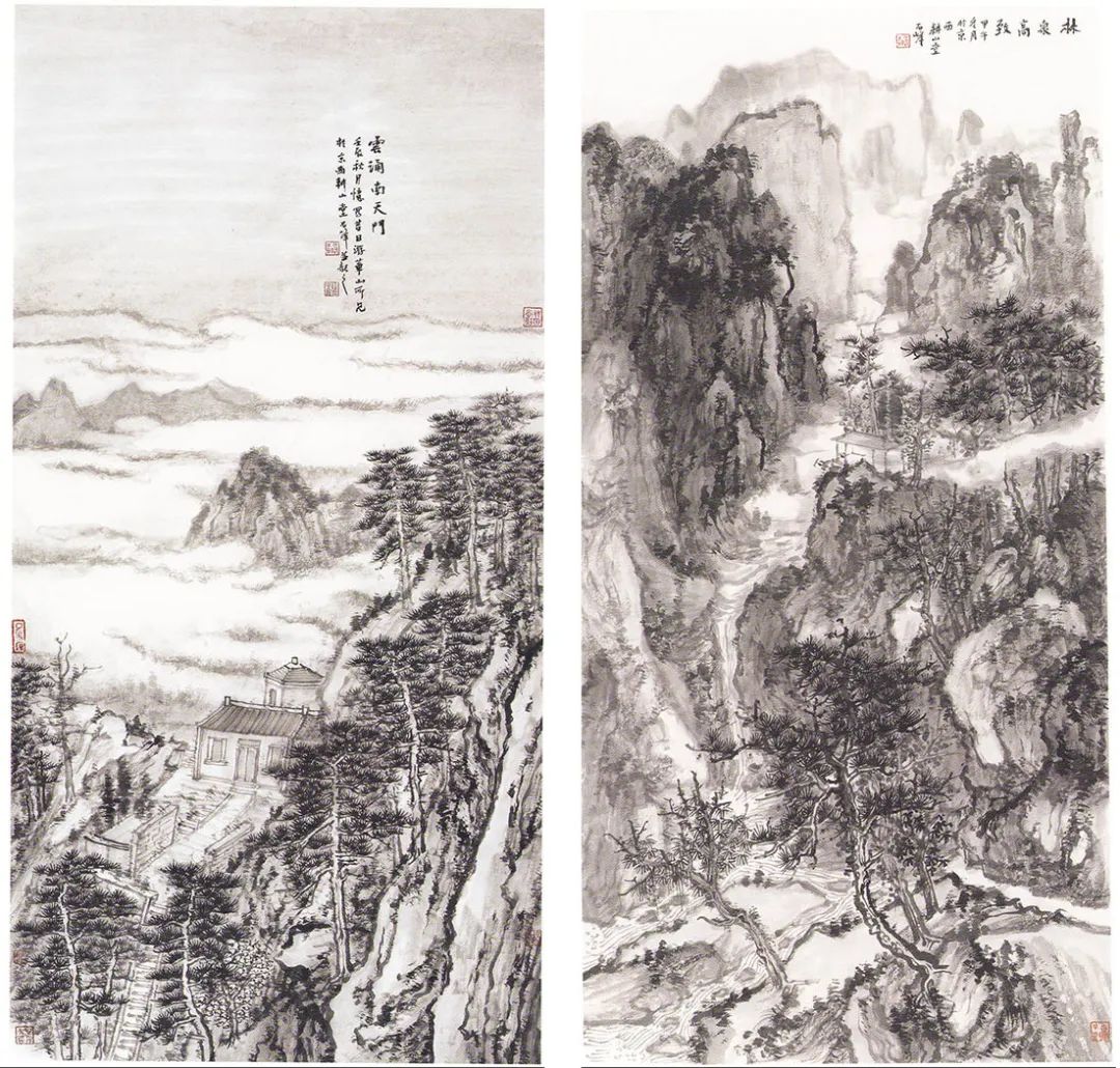 石峰·山水画 | 以苍茫清润之境，令青绿山水焕发时代呼吸