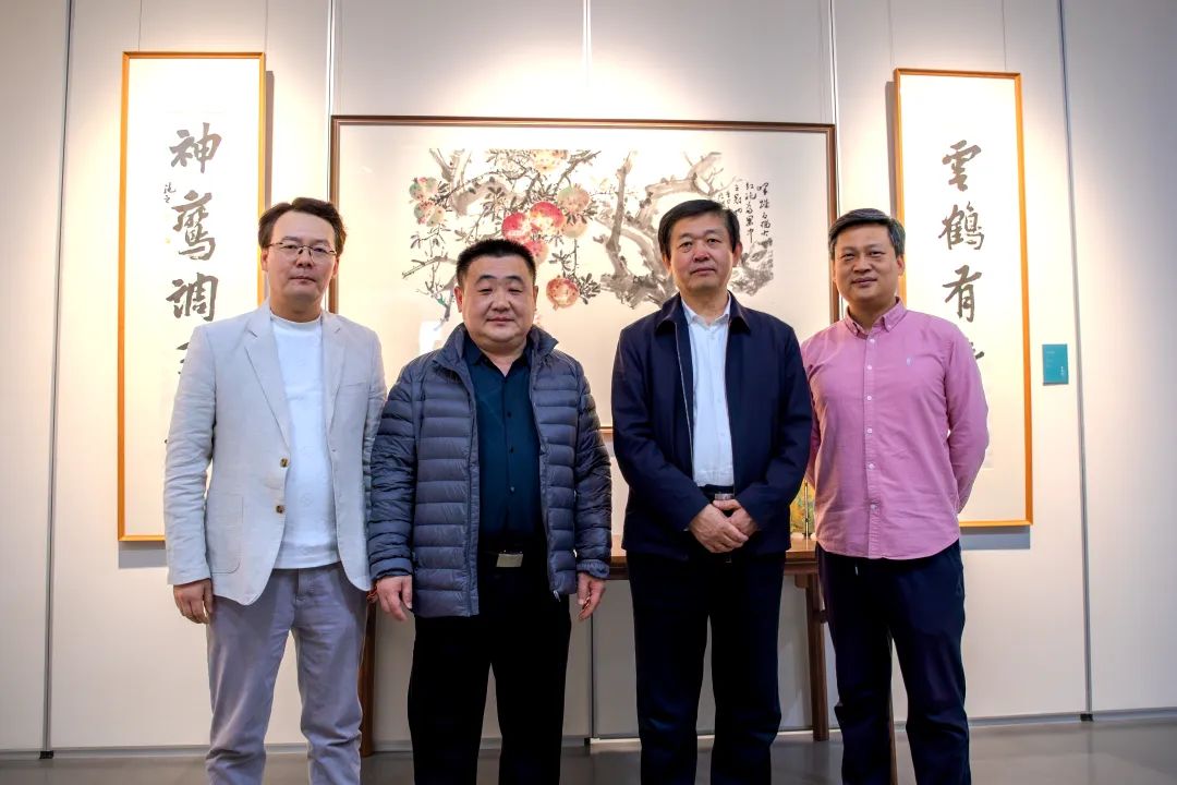 墨韵丹青 · 雅集共赏——陈涛、陈钝之书画作品展在京行艺术馆（聊城馆）开幕