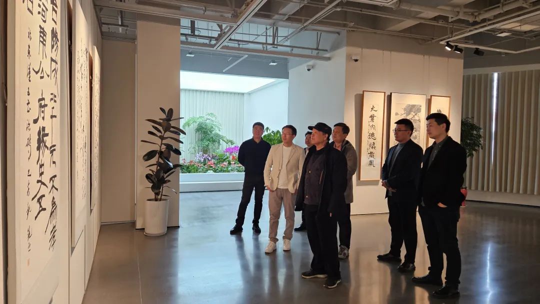 墨韵丹青 · 雅集共赏——陈涛、陈钝之书画作品展在京行艺术馆（聊城馆）开幕