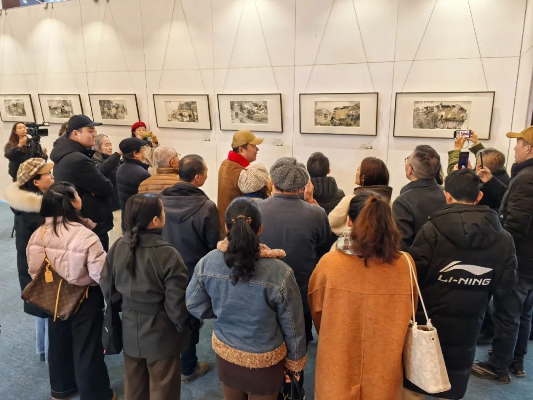 “中国国家画院贾荣志山水画高研班写生作品展”在福建省文艺创作（泰宁）基地开展