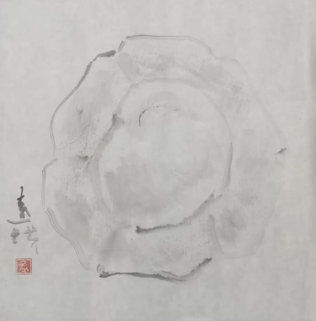 孟远烘·水墨作品 | 每一滴墨的晕染、每一处留白的呼吸，都成为个体生命与永恒宇宙共振的印记