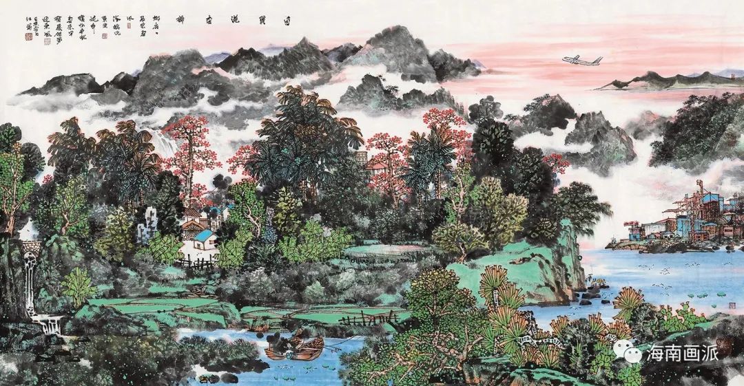 阮江华·山水画 | 承“江山之助”，绘“奇甸梦华”