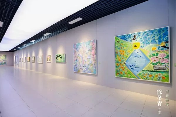 “草叶菩提——徐冬青作品展”在中国国家画院美术馆开展，展期至3月11日