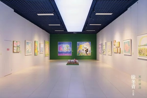 “草叶菩提——徐冬青作品展”在中国国家画院美术馆开展，展期至3月11日