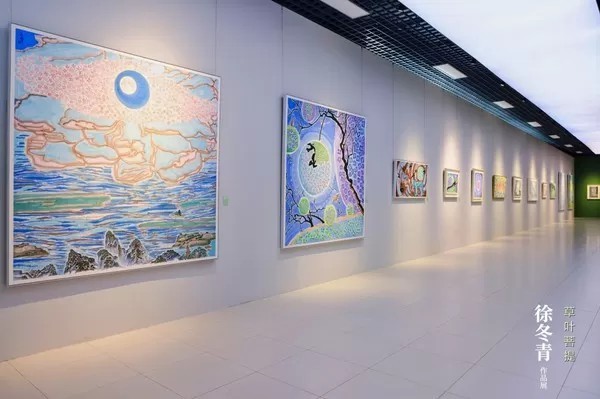 “草叶菩提——徐冬青作品展”在中国国家画院美术馆开展，展期至3月11日