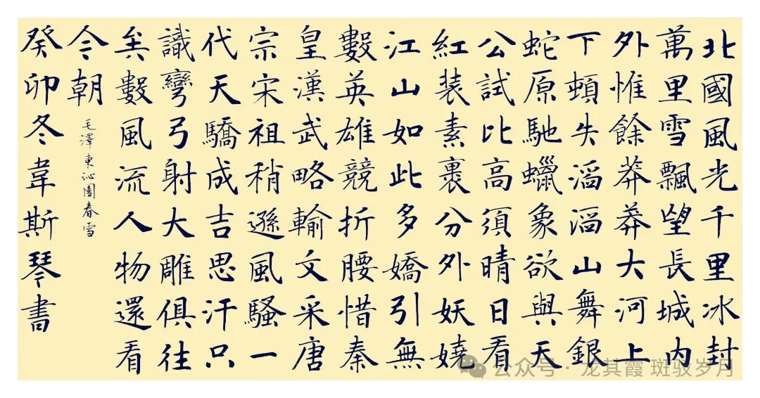 韦斯琴丨字如其人，人如其字，既娴静，又大气