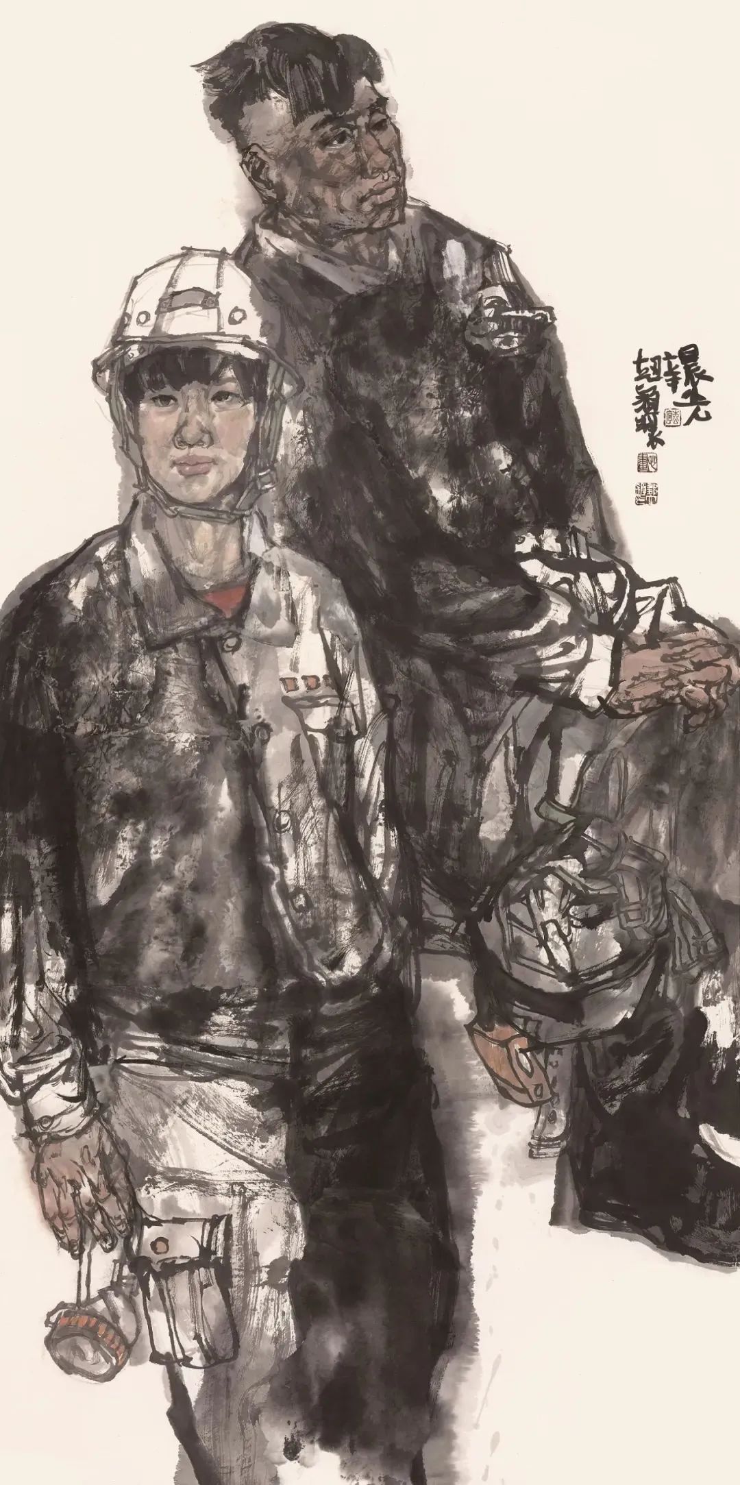 邹立颖·水墨人物画 | 兼具高超的造型能力与神态表达力，准确塑造出人物的内在情感