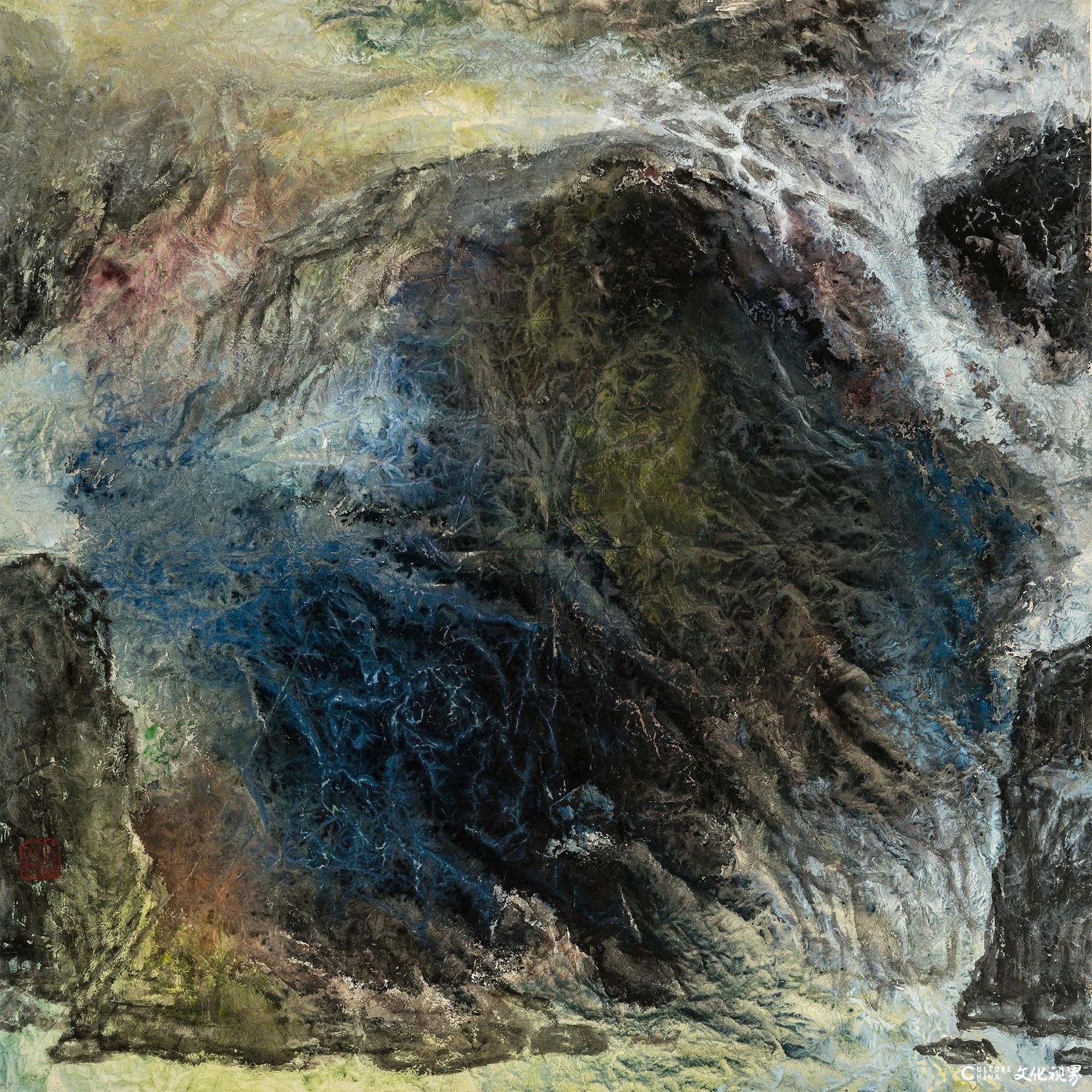 “彩韵墨象——谢天成艺术作品展”将于3月20日在北京画院美术馆开展