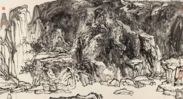 “彩韵墨象——谢天成艺术作品展”将于3月20日在北京画院美术馆开展
