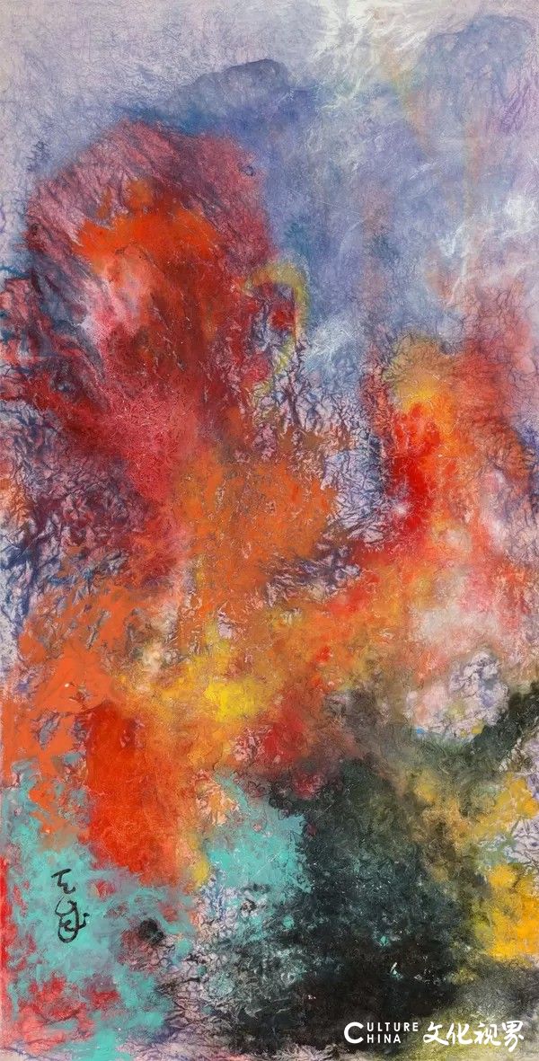 “彩韵墨象——谢天成艺术作品展”将于3月20日在北京画院美术馆开展