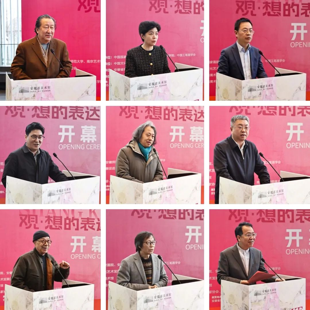 “观·想的表达——尚可作品展（安徽展）”在安徽省美术馆开幕，展期至4月13日