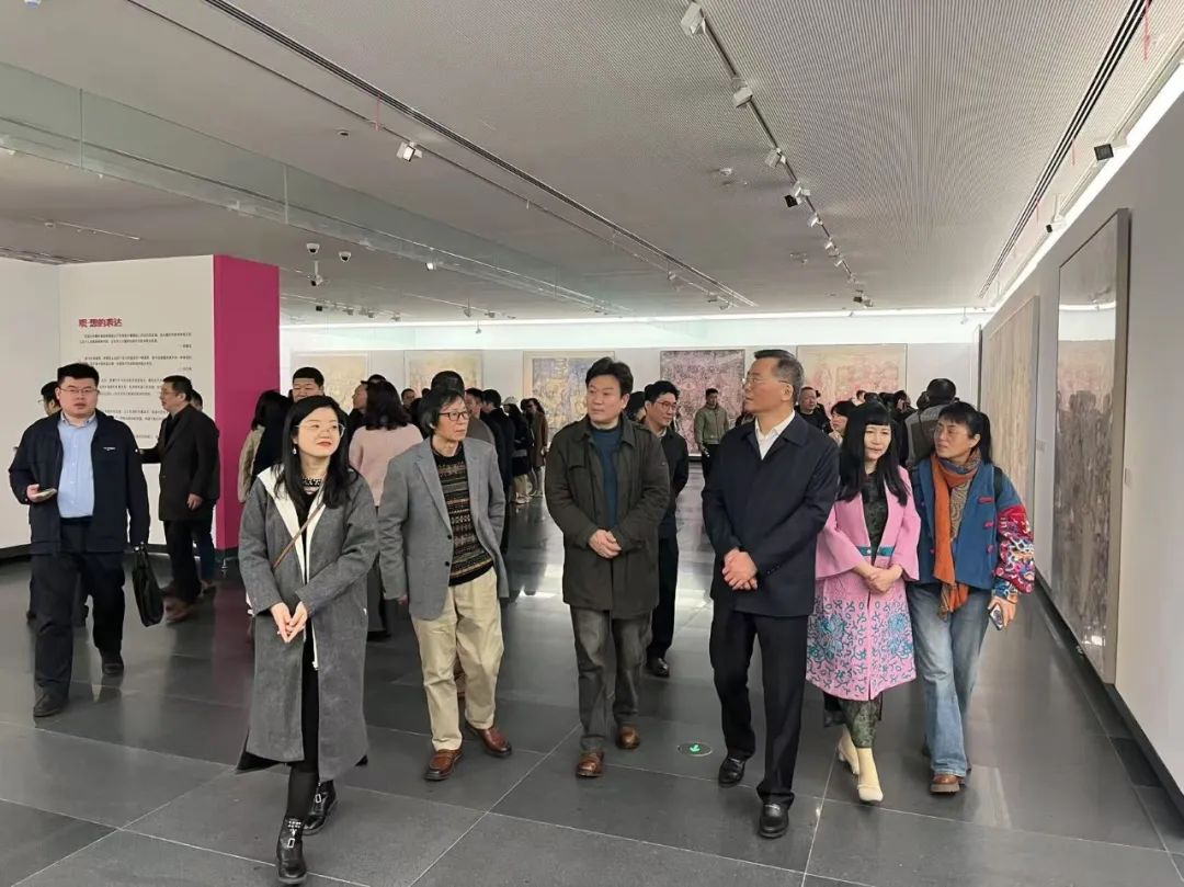 “观·想的表达——尚可作品展（安徽展）”在安徽省美术馆开幕，展期至4月13日