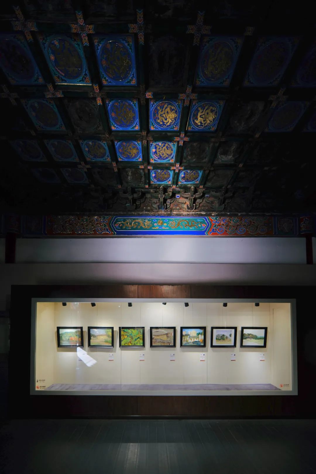 “古田记忆·春晓新生——景山公园2025春季油画艺术展”昨日在北京开幕，展期至3月26日