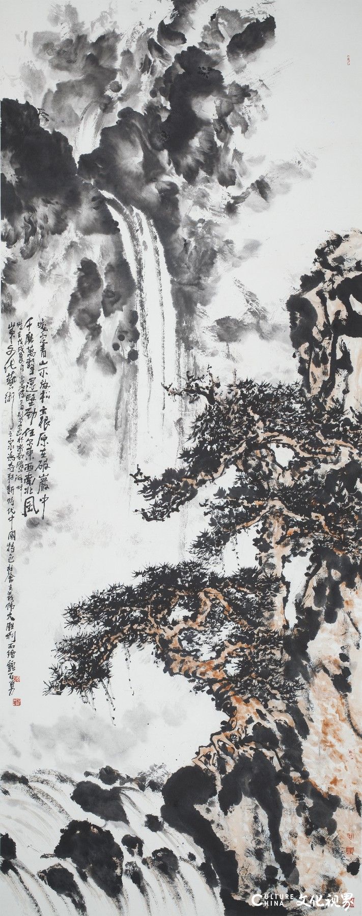 “中国精神——魏百勇中国画作品展”在山东省委党校成功展出二周年