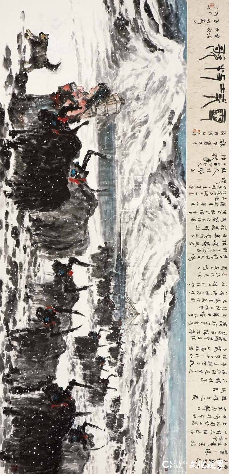 “中国精神——魏百勇中国画作品展”在山东省委党校成功展出二周年
