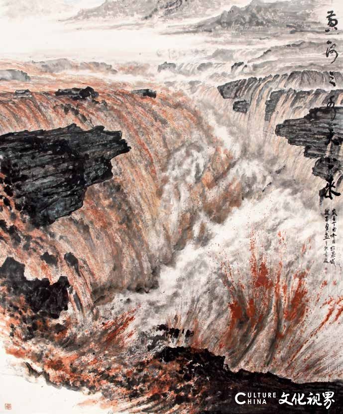 “中国精神——魏百勇中国画作品展”在山东省委党校成功展出二周年