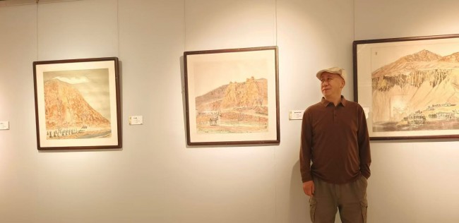 许林应邀参展，第六届“南北水墨——国画名家作品巡礼”在深圳开展，展期至4月15日