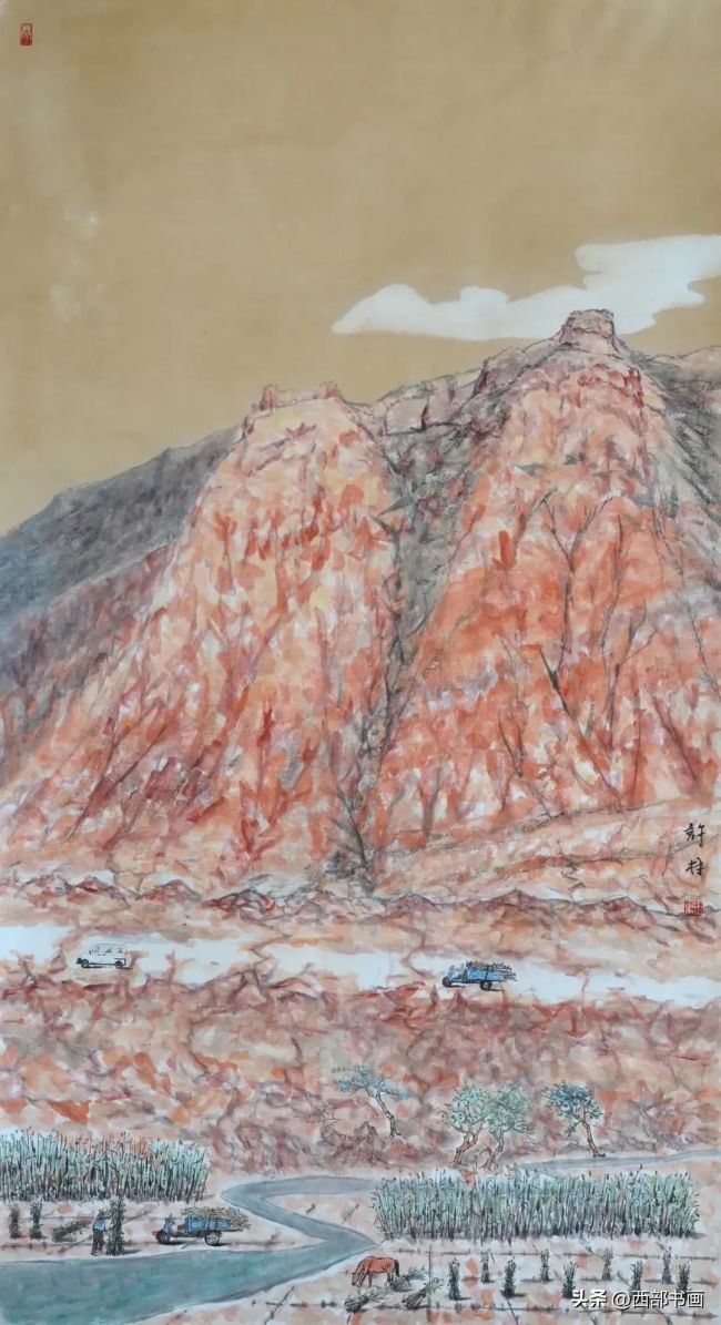 许林应邀参展，第六届“南北水墨——国画名家作品巡礼”在深圳开展，展期至4月15日