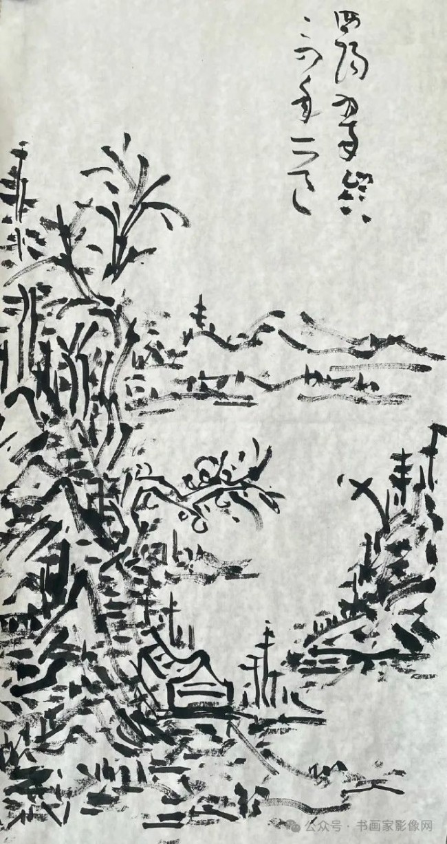 初中海 | 焦墨画语“话”感慨