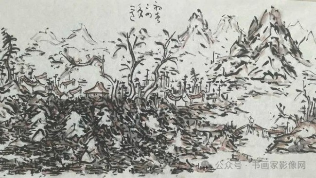 初中海 | 焦墨画语“话”感慨
