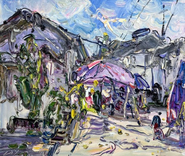 张继渝·油画丨“徜徉在光色里”，破西画不能写意之说