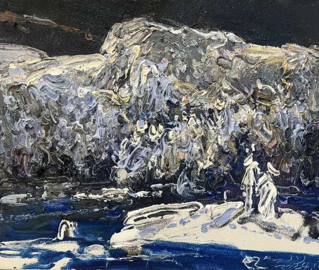 张继渝·油画丨“徜徉在光色里”，破西画不能写意之说