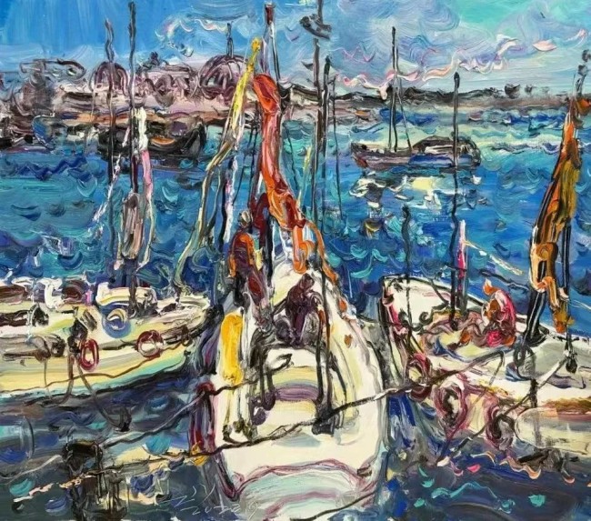 张继渝·油画丨“徜徉在光色里”，破西画不能写意之说