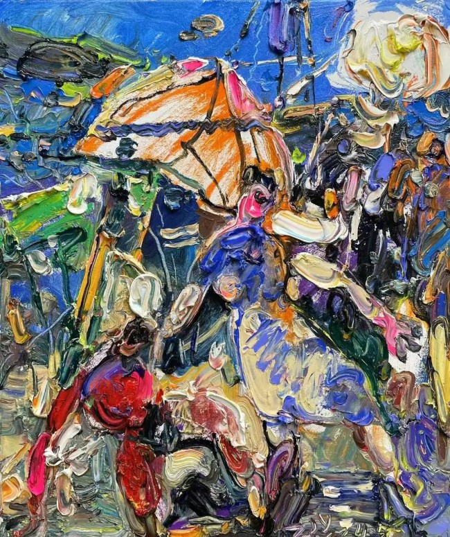 张继渝·油画丨“徜徉在光色里”，破西画不能写意之说