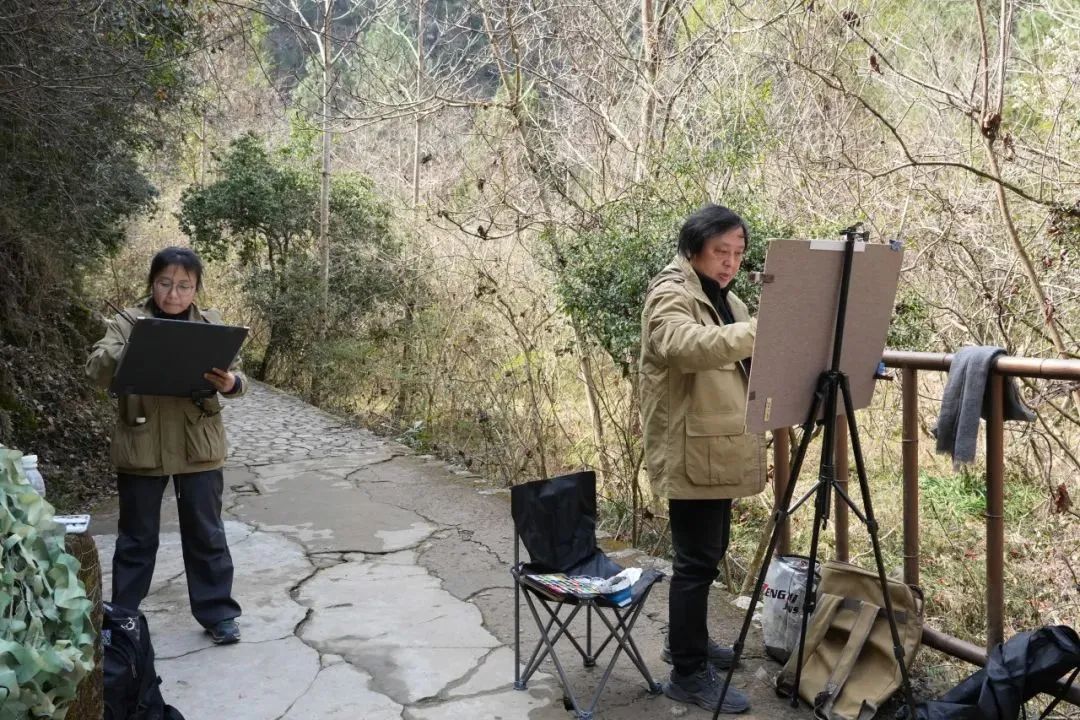 在自然中寻找艺术灵感——山东画院“雁荡行”采风写生之旅